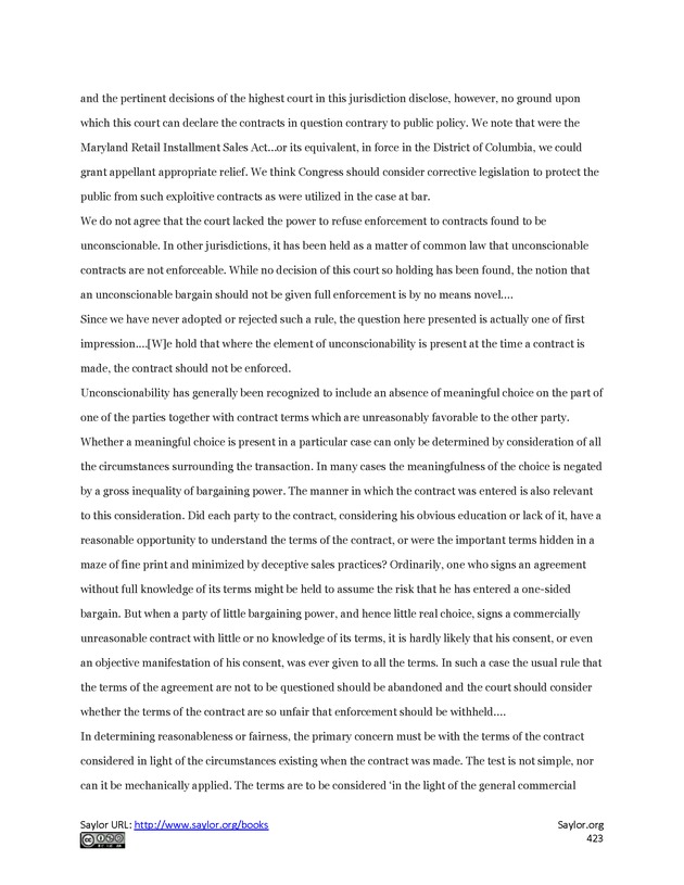 Business Law and the Legal Environment - Page 423